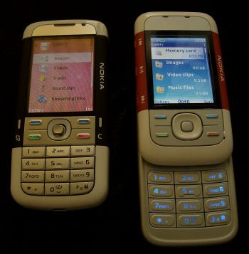Nokia 5700 and 5300 multimedia galleries