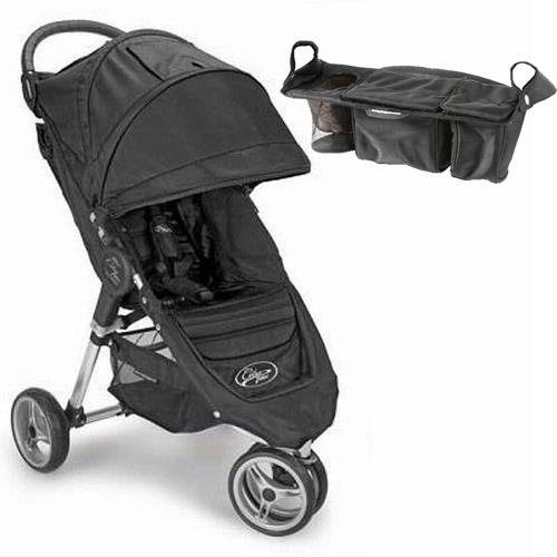 Baby Jogger 81100CONSOL 2011 City Mini - Black Black w Parent Console