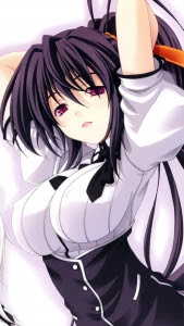 姫島朱乃 ハイスクールd D Iphone用壁紙 Iphone アニメ無料待ち受け