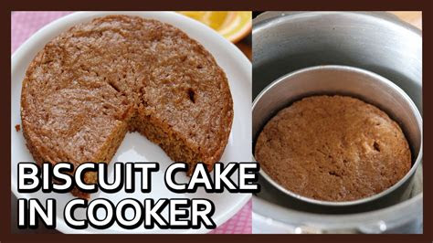 parle  biscuit cake  pressure cooker  butter  oil