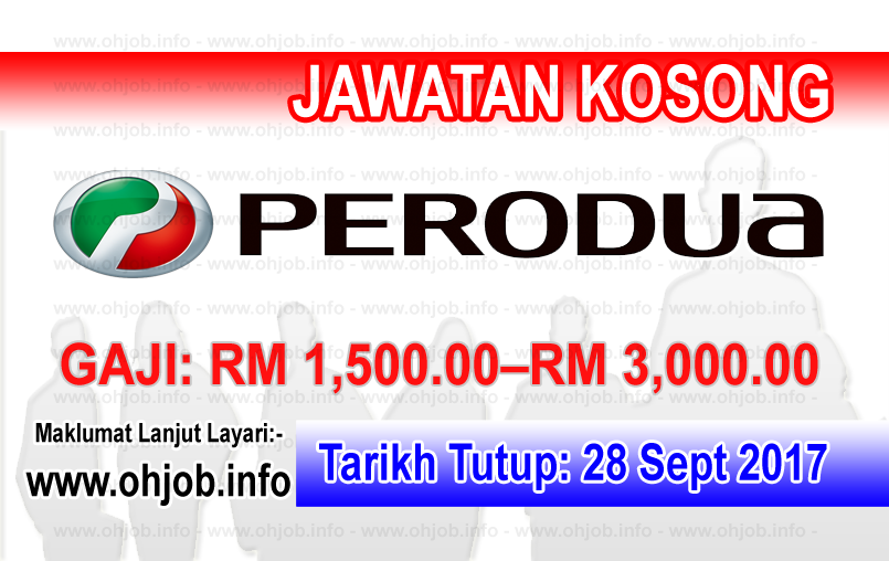 Jawatan Kerja Kosong Perodua Manufacturing logo www.ohjob.info september 2017