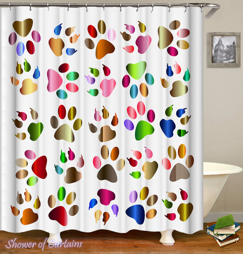 colorful vinyl shower curtains