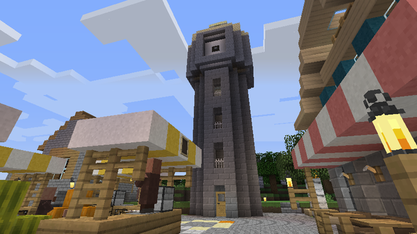 Minecraftで 時計塔