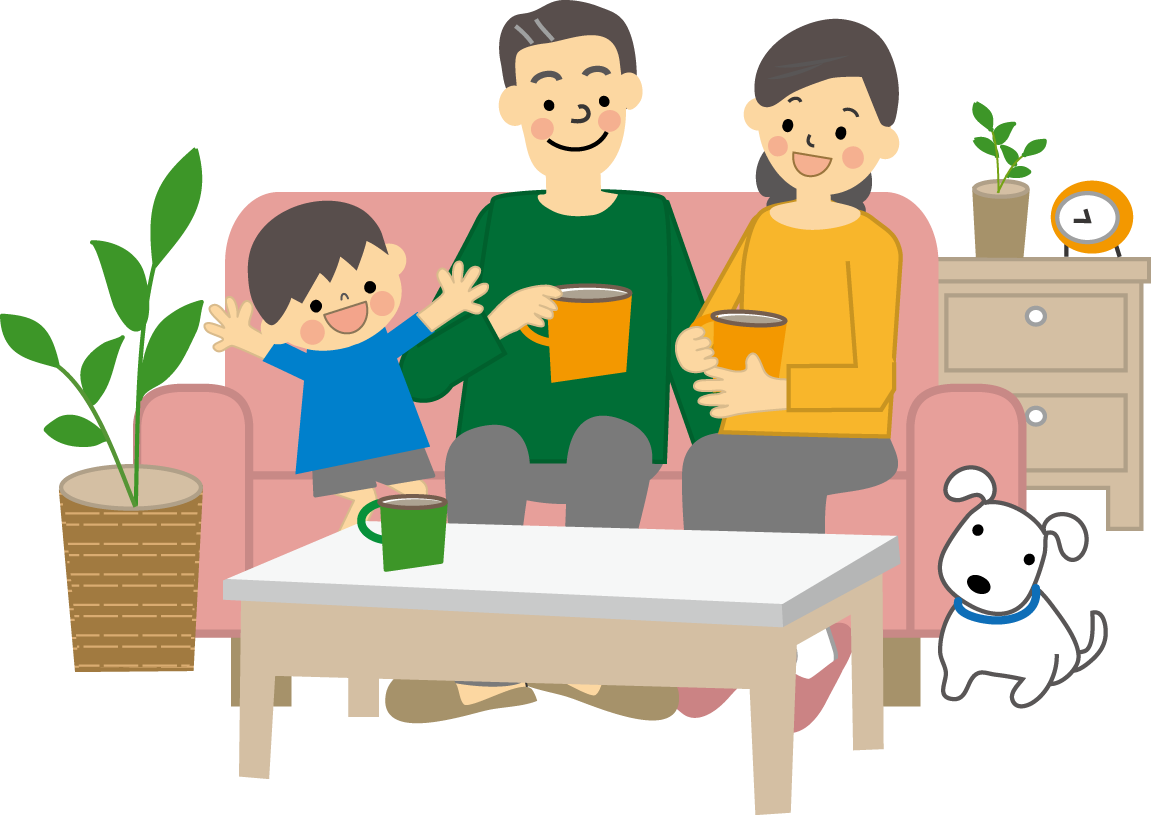 家族のイラスト 無料イラスト フリー素材