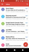 Two email apps - Sony Xperia XZ1 review