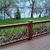 Wood Deck Handrails Designs - How to Add ADA Railing to a Wooden Access Ramp - The best looking deck rail design is made by our master crafters with the branches of the mountain laurel tree.