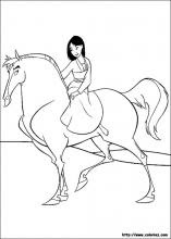 Mulan coloring pages on Coloring-Book.info