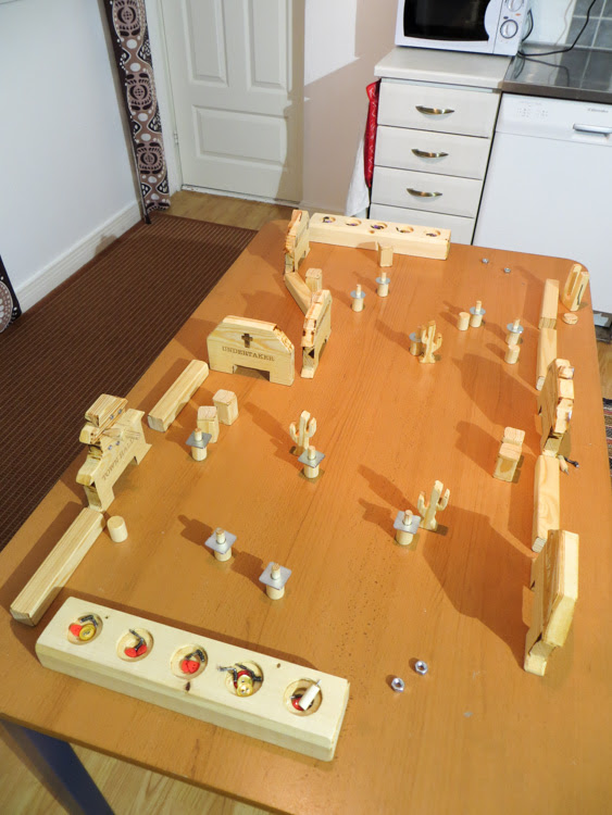 DIY Flick 'Em Up Board Game made from Wood My Northern Diary