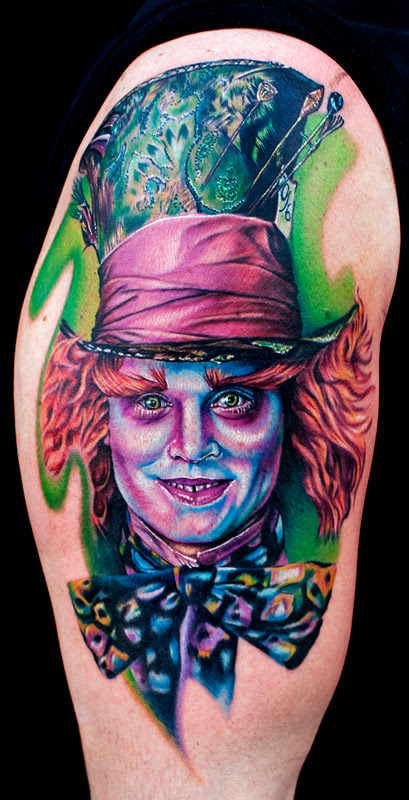 Cecil Porter Tattoos :mad hatter finally: