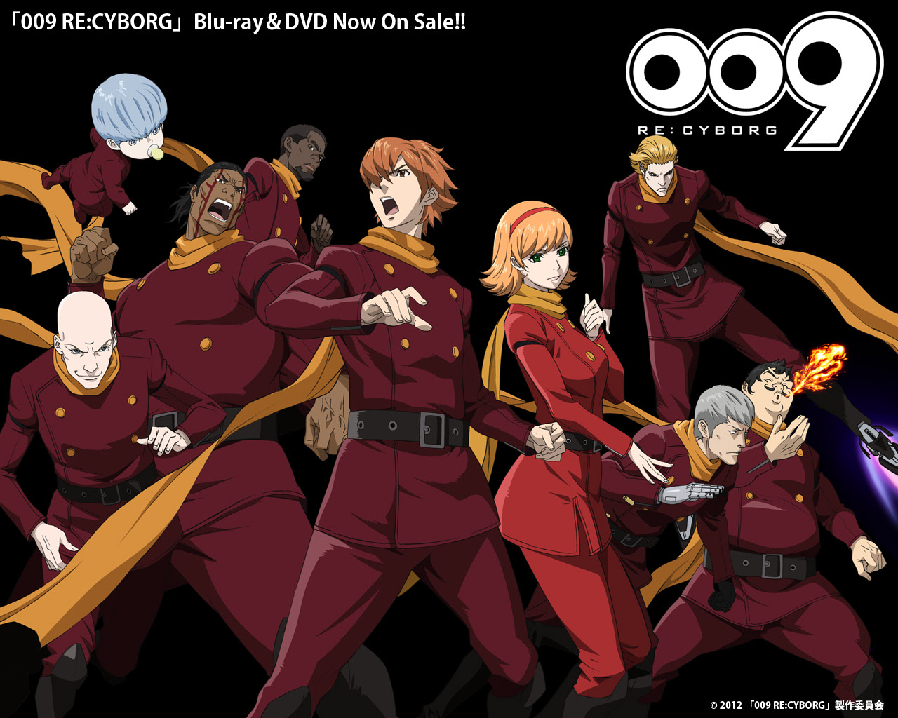 009 Re Cyborg 特製壁紙配布開始 009 Re Cyborg 原作 サイボーグ009 西暦13年5月22日 Blu Ray Dvd発売