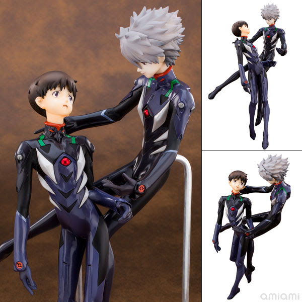 ヱヴァンゲリヲン新劇場版 Q 渚カヲル 碇シンジ 完成品フィギュア ヴェルテクス 11月発売 E2 Plus