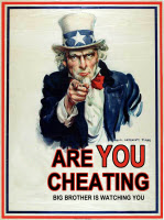 Are YOU Cheating? Big Brother is watching YOU!