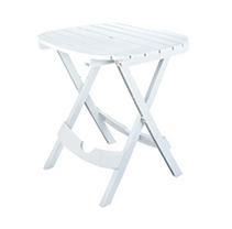 Quik-Fold Cafe Table - White