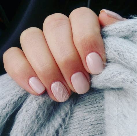 sweater nail art popsugar beauty