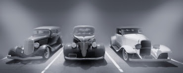 black and white photography poster print - hot rod fine art print