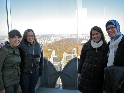 Girls at the Top of the Rock