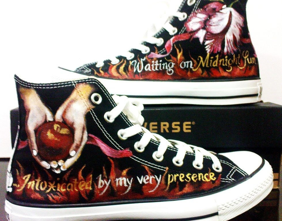 converse high tops black