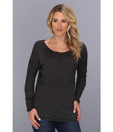 Allen Allen Slub Long Sleeve Tee Black
