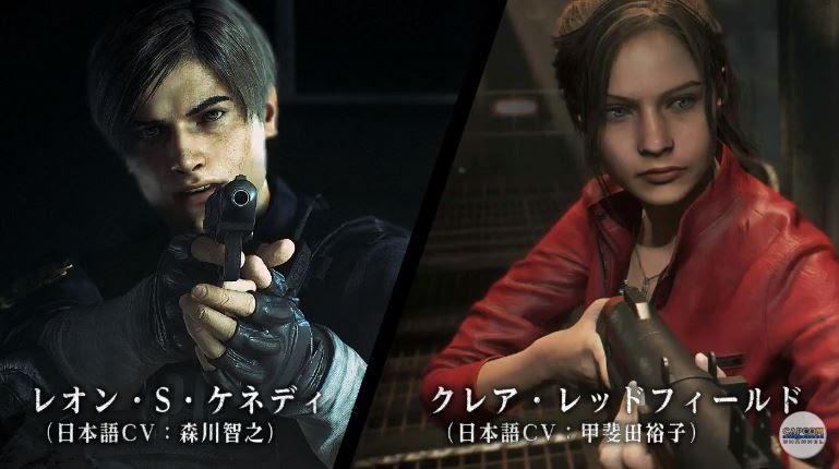 バイオハザードre2 レオン クレアの日本語版プレイ動画初公開