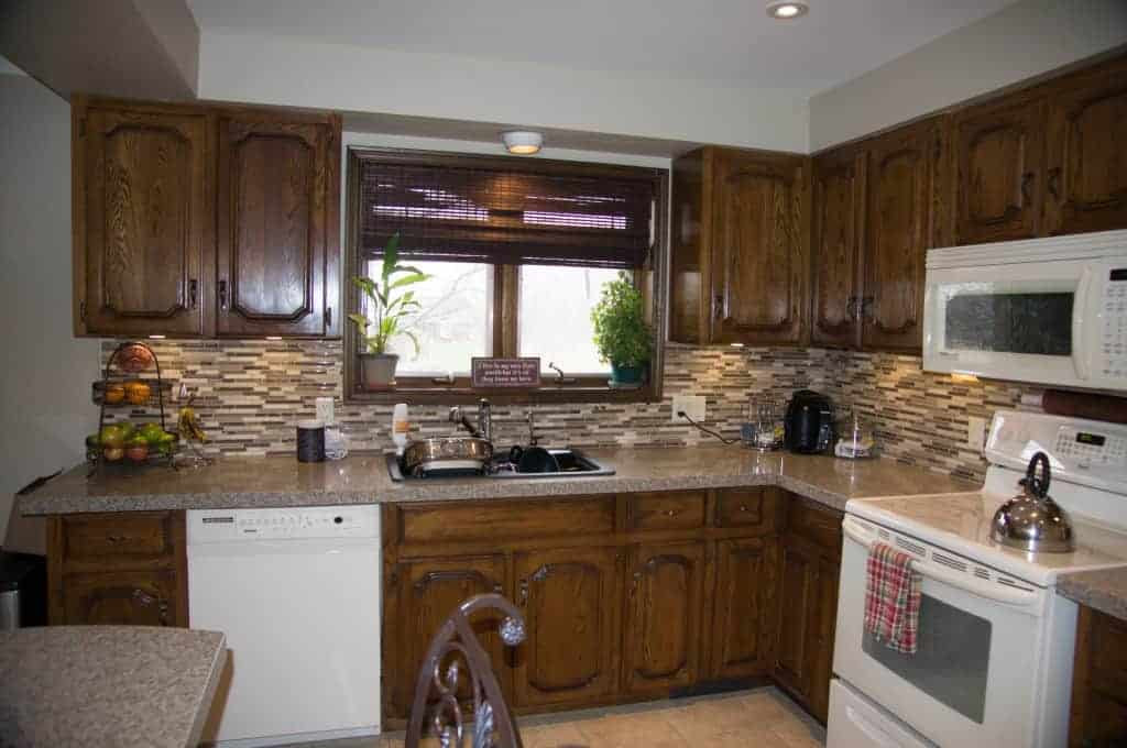 How to Gel Stain Kitchen Cabinets