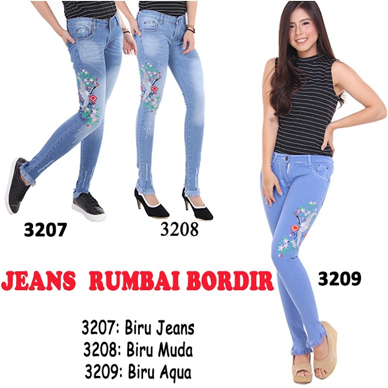 38+ Model Terbaru Celana Jeans Biru Cocok Dengan Baju Warna Apa