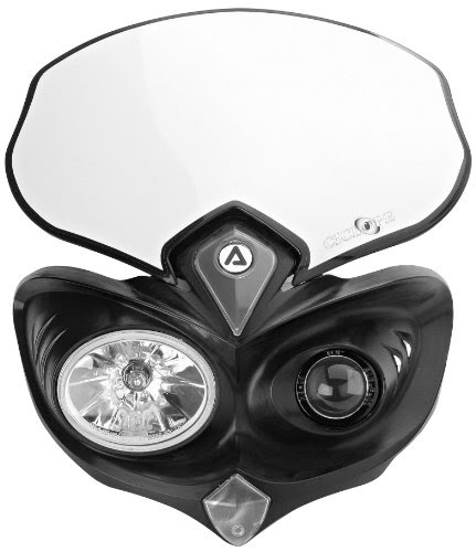 Acerbis 2042690001 Cyclops Black Headlight On Sale