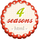 4 Seasons - Restaurant &amp; Cafe HTML5/CSS3 Template - ThemeForest Item for Sale