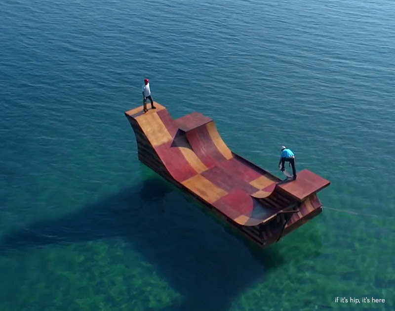 floating skate ramp hero IIHIH