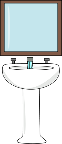 Bathroom Sink Clipart