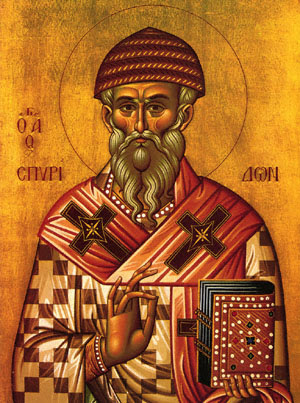 ST. SPYRIDON, Bishop of Trimythunta, Cyprus