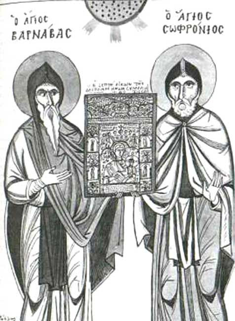 img VEN. BARNABAS and His Nephew Sophronius