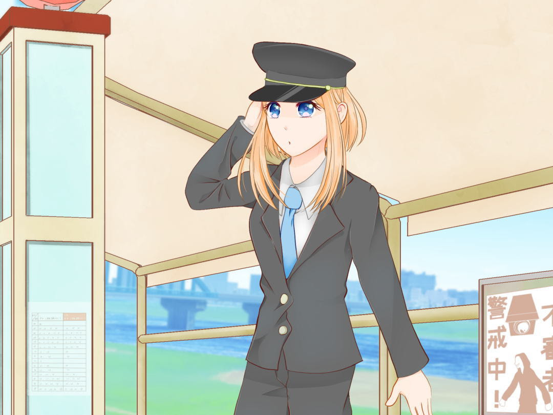バス運転士 Bus Driver 女の子に人気 さくら Sakura あこがれの職業紹介