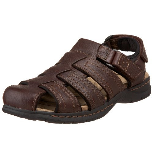 Dockers Men's Reseda Closed Toe Fisherman Sandal,Briar,11 M US