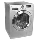 LG WM3455HS 24 Front Load Compact Washer/Dryer Combo , 2.7 cu. ft. Capacity - Silver