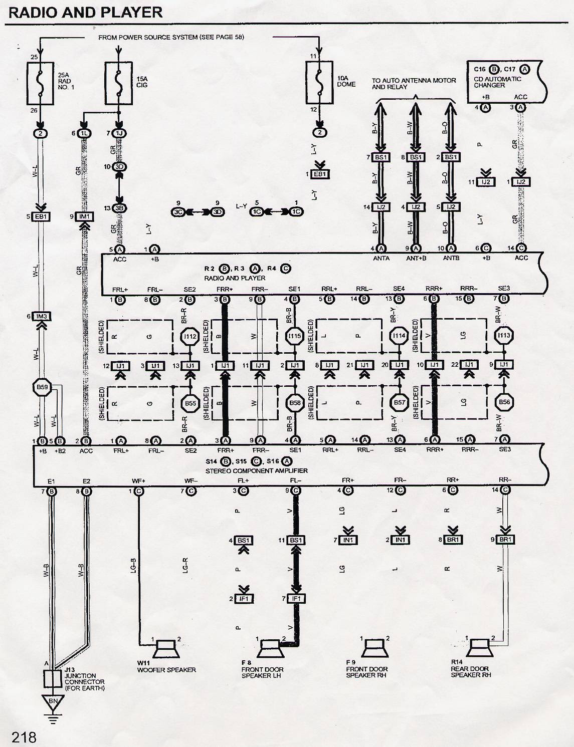 here is the stereo wiring diagram for our cars - Club Lexus Forums