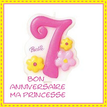 BON ANNIVERSAIRE MA PRINCESSE anniversaire 7 ans fille BON ANNIVERSAIRE MA PRINCESSE anniversaire 7 ans fille