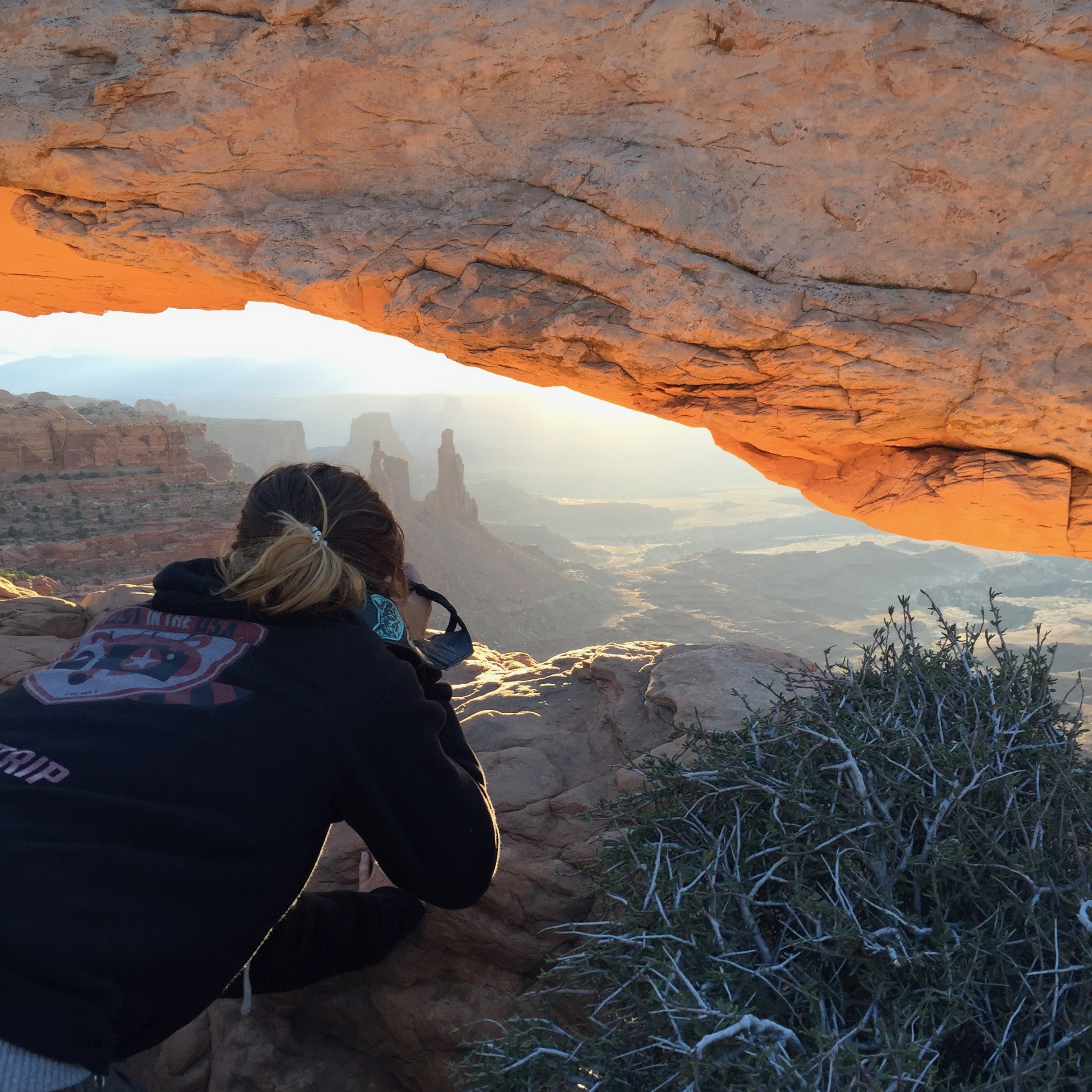 Mesa Arch Au Lever Du Soleil Road Trip Aux Usa