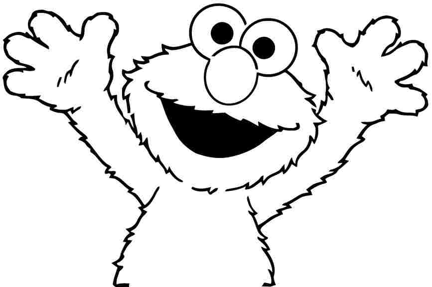 Download Elmo coloring pages to download and print for free