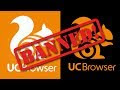 UC Browser removed from Google Play Store | UC Browser Banned