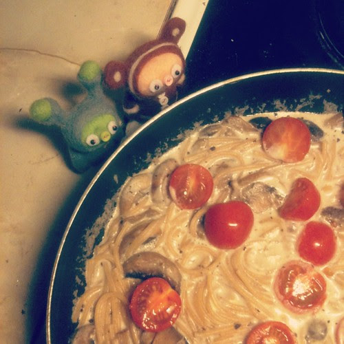 mushroom pasta