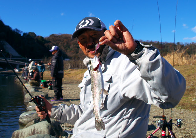 エリアでもベイトフィネスは楽しい T3 Air Daiwa Trout