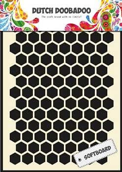 Dutch Doobadoo - Soft Board A5 - Honeycomb