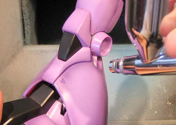 ガンプラ形成色を生かした簡単フィニッシュのやり方