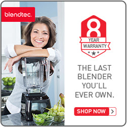 Save $100 on Blendtec Factory Recertified Blenders + Free Shipping