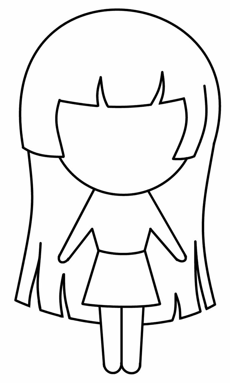 Easy How To Draw A Cartoon Person Clip Art Library