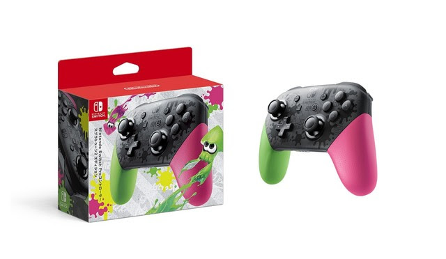 トイザらス Nintendo Switch Proコントローラー スプラトゥーン2エディション シナウス 限定品薄在庫復活速報