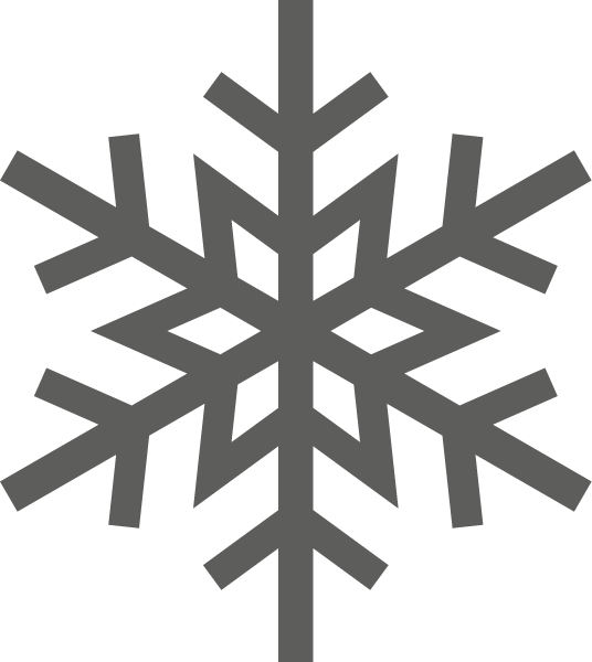 雪の結晶 シルエット 2 Ec Design デザイン