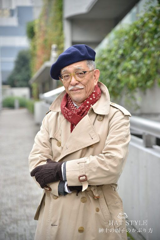 ベレー帽の被り方やコーディネートは 紳士の帽子の選び方 ハットスタイル