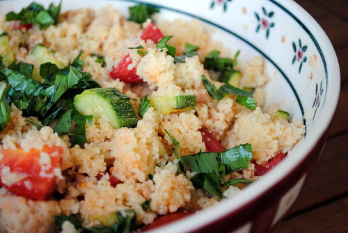 Cous cous zucchine e tonno