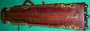 Jim Murnak custom cue case, built for Fast Mikie